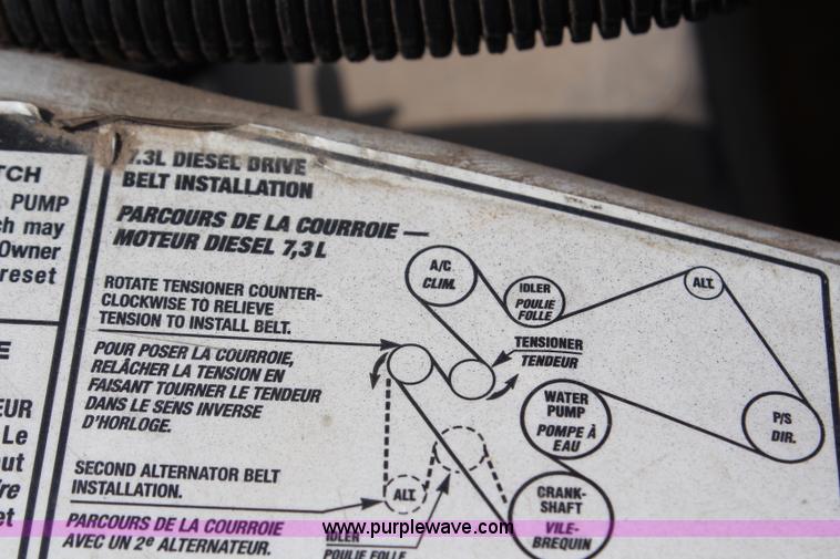 image for item G5100 2000 Ford F550 CrewCab flatbed truck