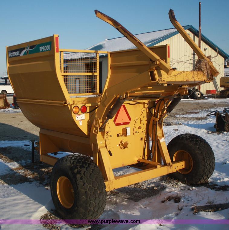 image for item G5355 Vermeer BP8000 bale processor