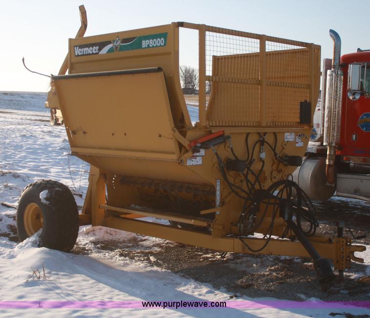 image for item G5355 Vermeer BP8000 bale processor