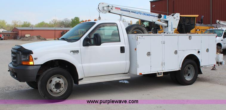 image for item G5401 1999 Ford F550 Super Duty service truck
