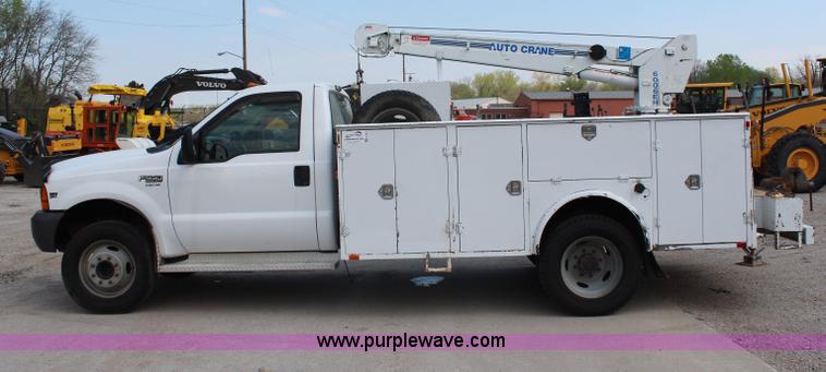 image for item G5401 1999 Ford F550 Super Duty service truck