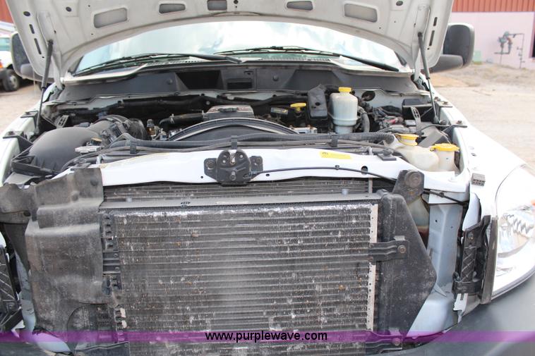 image for item G5404 2008 Dodge Ram 5500 Quad Cab flatbed truck