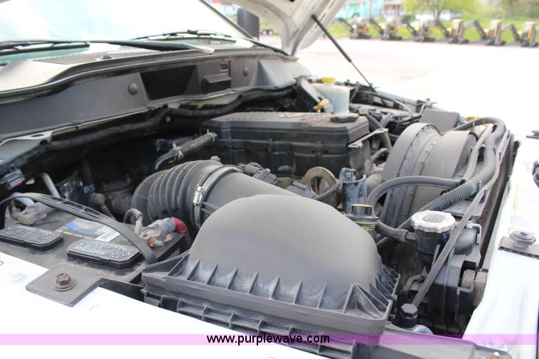 image for item G5404 2008 Dodge Ram 5500 Quad Cab flatbed truck