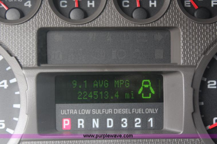 image for item G5411 2008 Ford F450 Super Duty SuperCab flatbed truck