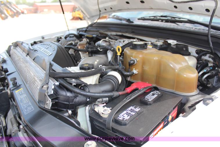 image for item G5411 2008 Ford F450 Super Duty SuperCab flatbed truck