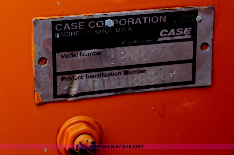 image for item G5418 2000 Case 1845C skid steer