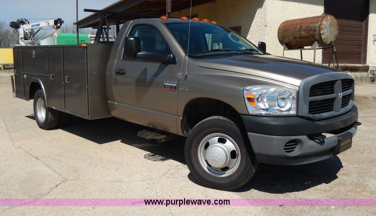 image for item G5465 2007 Dodge Ram 3500 service truck