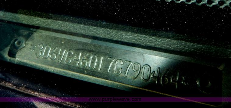 image for item G5465 2007 Dodge Ram 3500 service truck