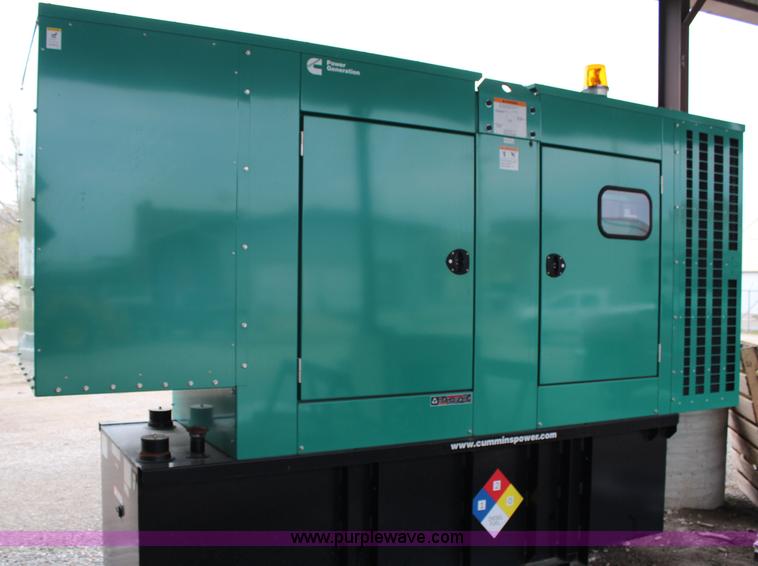 image for item G5494 2010 Cummins Power 150 kW diesel power generator set
