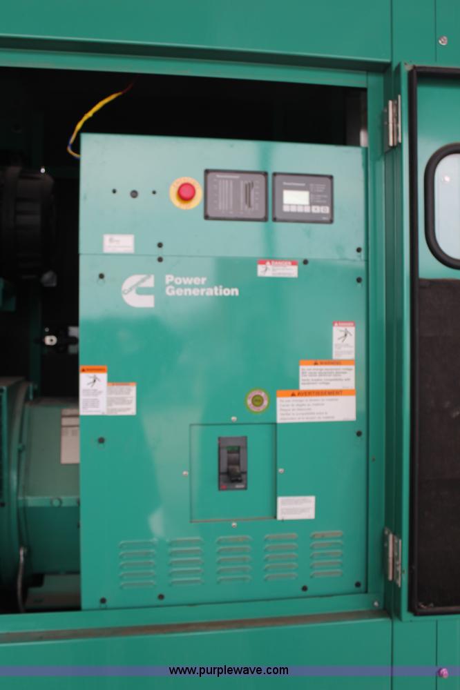 image for item G5494 2010 Cummins Power 150 kW diesel power generator set