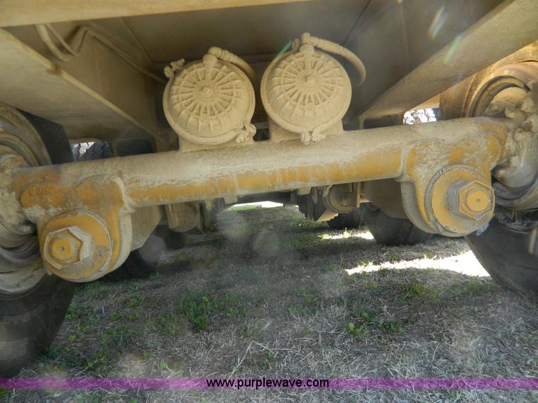 image for item G7853 1974 Hyster 45' low boy trailer