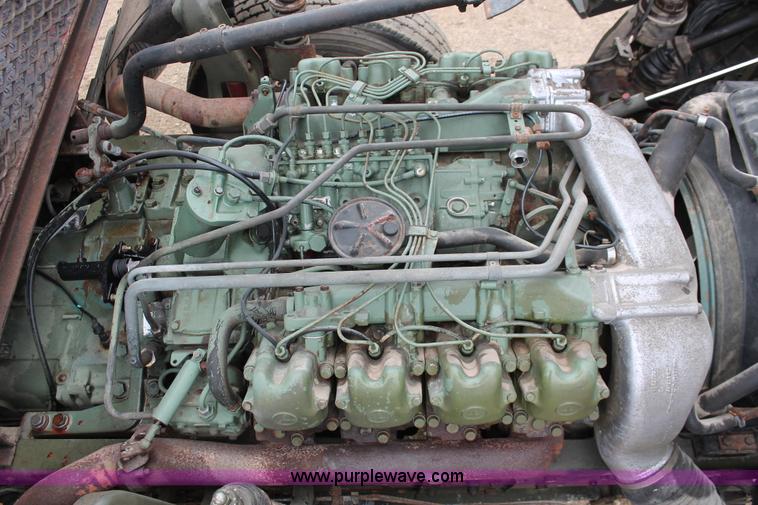 image for item H3674 1984 Mercedes Benz 2028 drill truck