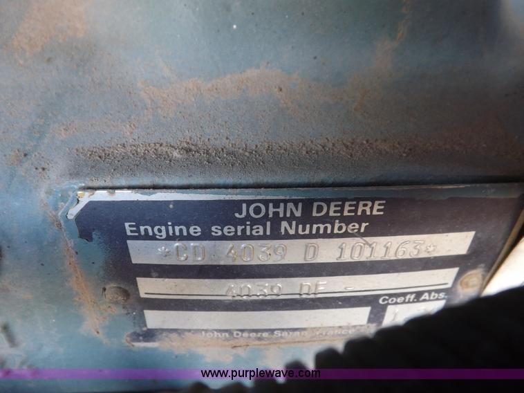 image for item H7192 1991 Gardner Denver air compressor