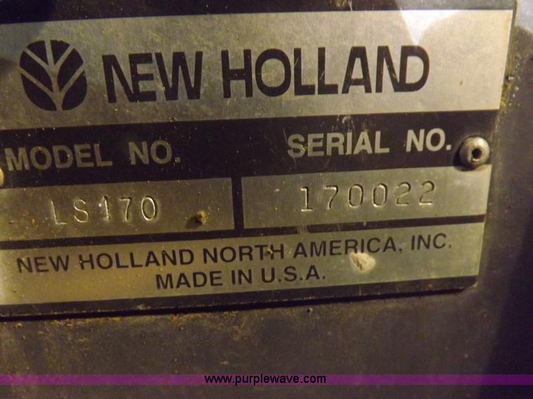 image for item H7213 New Holland LS170 skid steer
