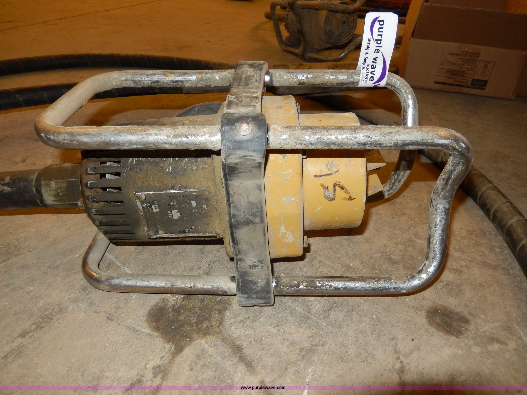 Wyco 14' concrete vibrator in Topeka, KS Item AJ9997 sold Purple Wave