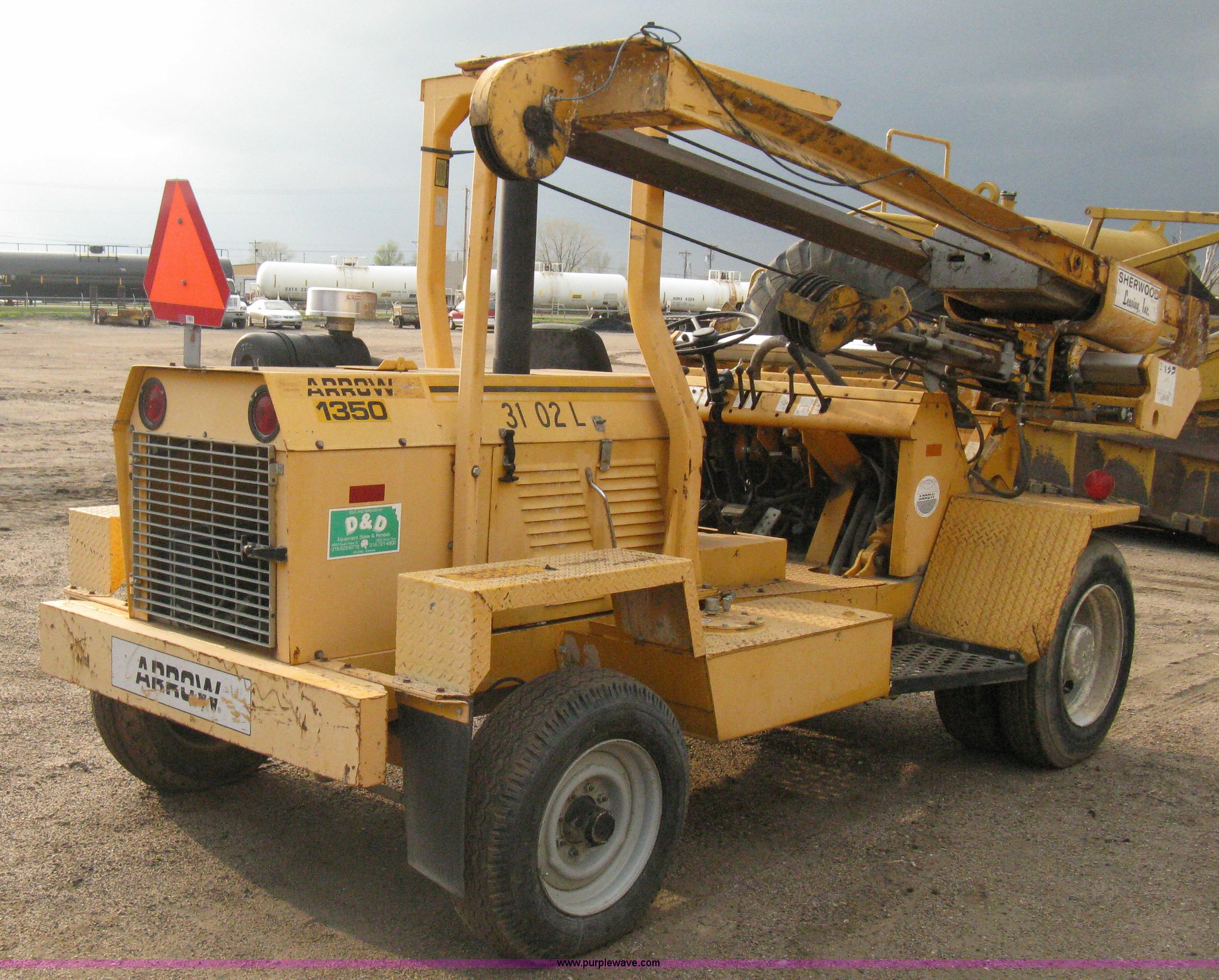 2002 Arrow 1350 hydraulic drop hammer in Wichita, KS Item E3421 sold