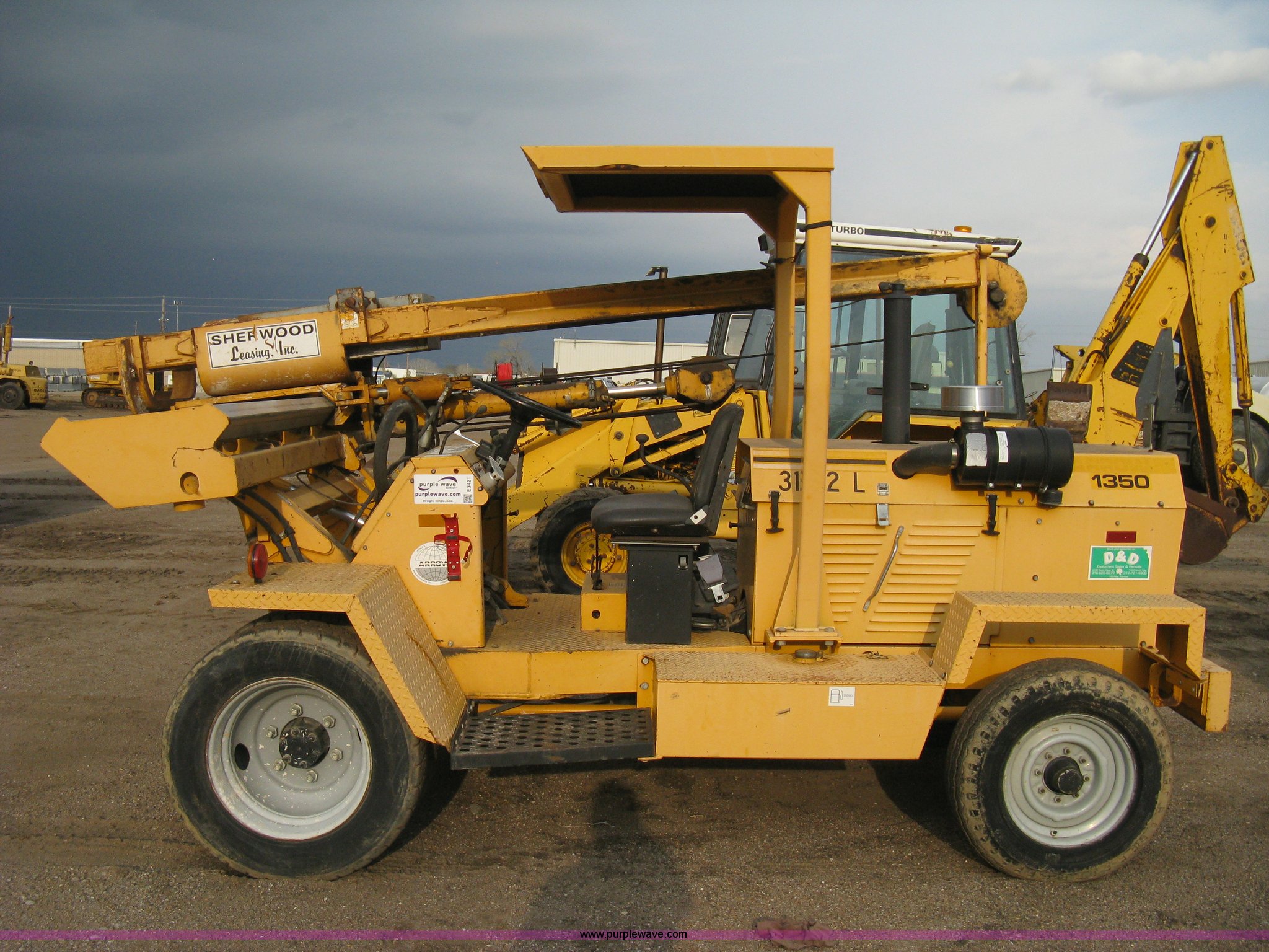 2002 Arrow 1350 hydraulic drop hammer in Wichita, KS Item E3421 sold