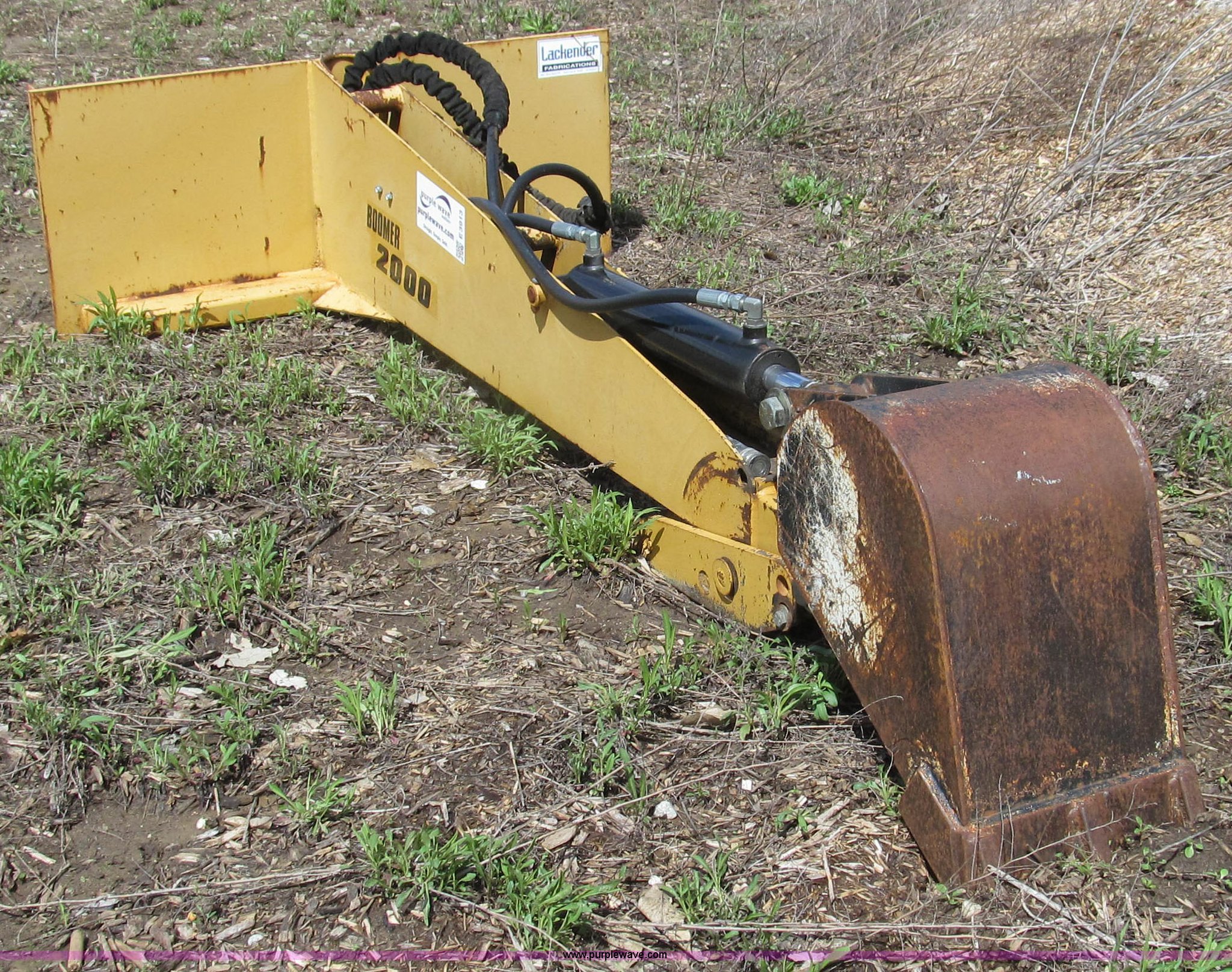 lackender Boomer2000 skid steer backhoe attachment in Columbia, MO