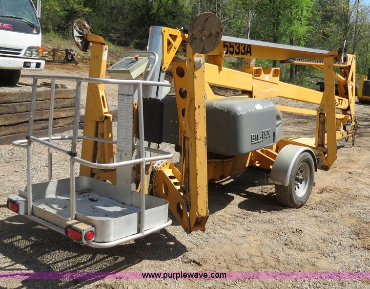 image for item B4751 2006 Bil-jax 5533A portable boom lift