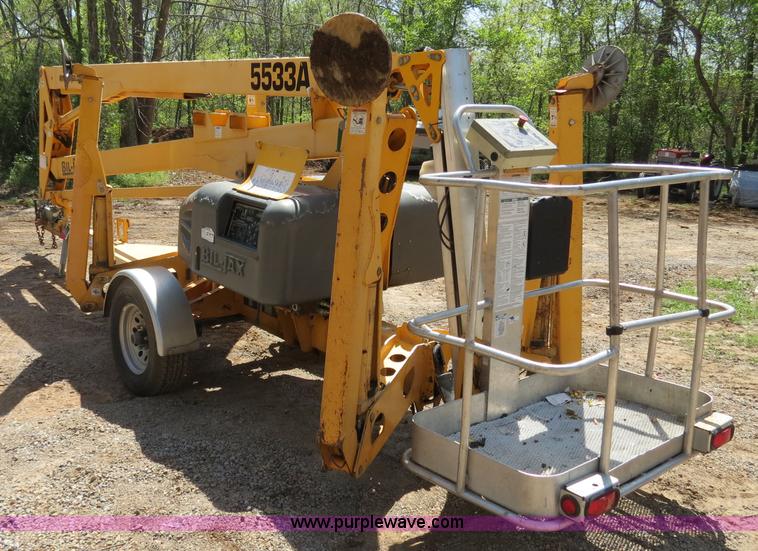 image for item B4751 2006 Bil-jax 5533A portable boom lift