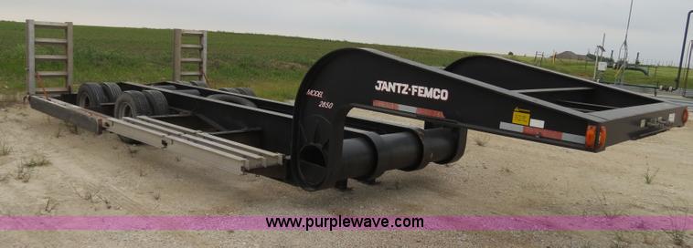 image for item B4764 1998 Jantz-femco combine/sprayer trailer