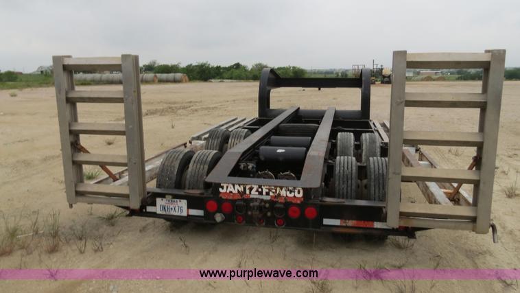 image for item B4764 1998 Jantz-femco combine/sprayer trailer