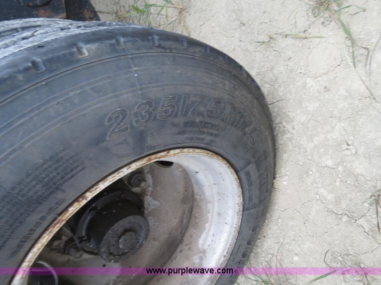 image for item B4764 1998 Jantz-femco combine/sprayer trailer