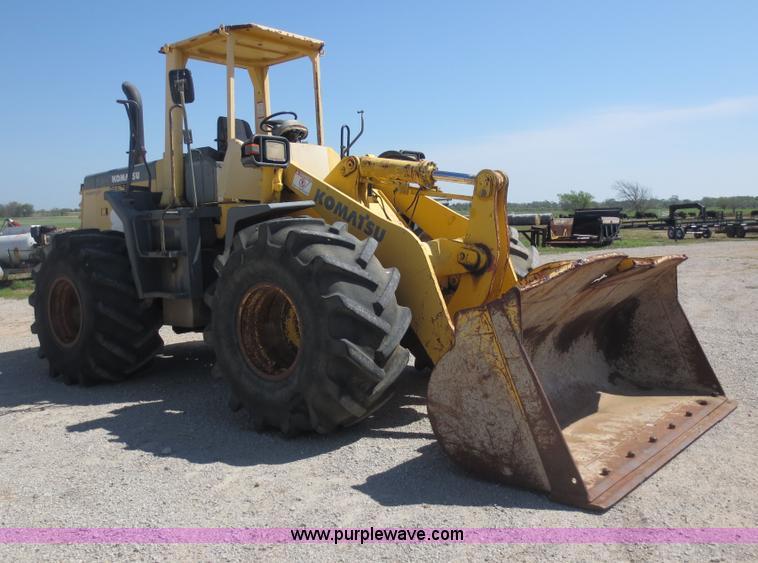 image for item D5839 1999 Komatsu WA320-3MC wheel loader