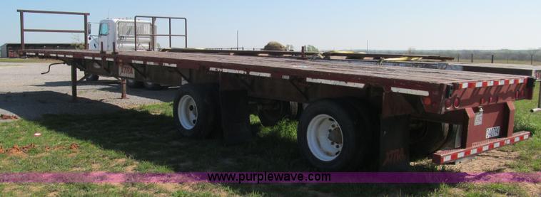 image for item E7539 1995 Fontaine 48' spread axle trailer