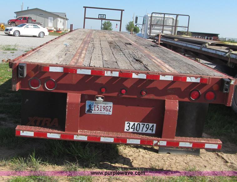 image for item E7539 1995 Fontaine 48' spread axle trailer