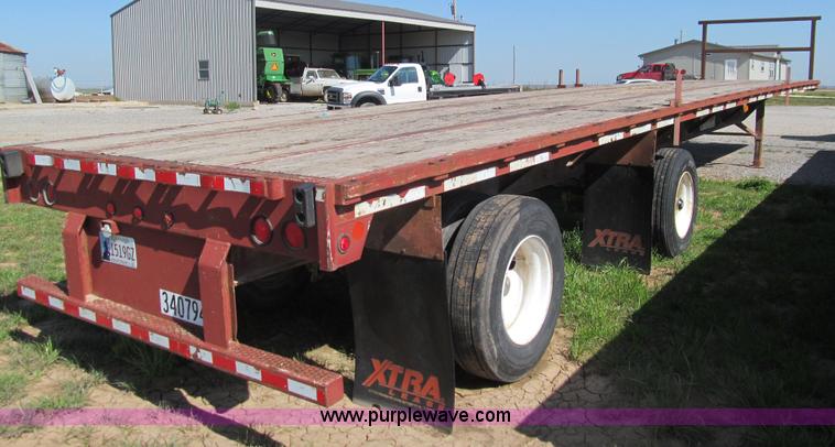 image for item E7539 1995 Fontaine 48' spread axle trailer