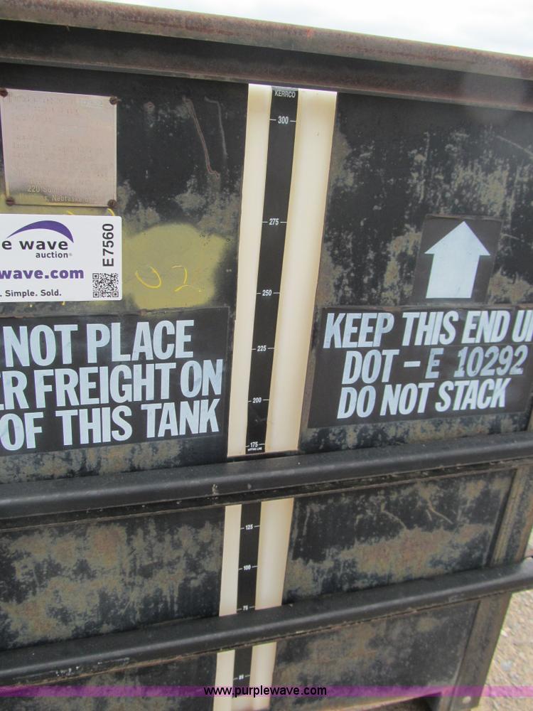 image for item E7560 Kerraco 300 gallon portable tank