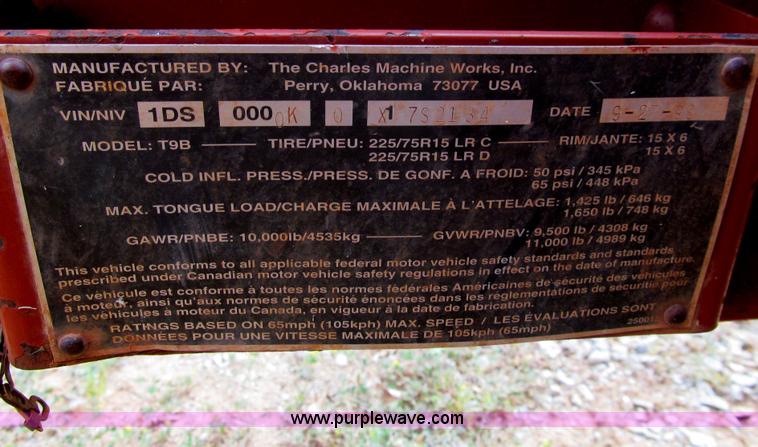 image for item E7583 1999 Ditch Witch JT520 horizontal directional drill