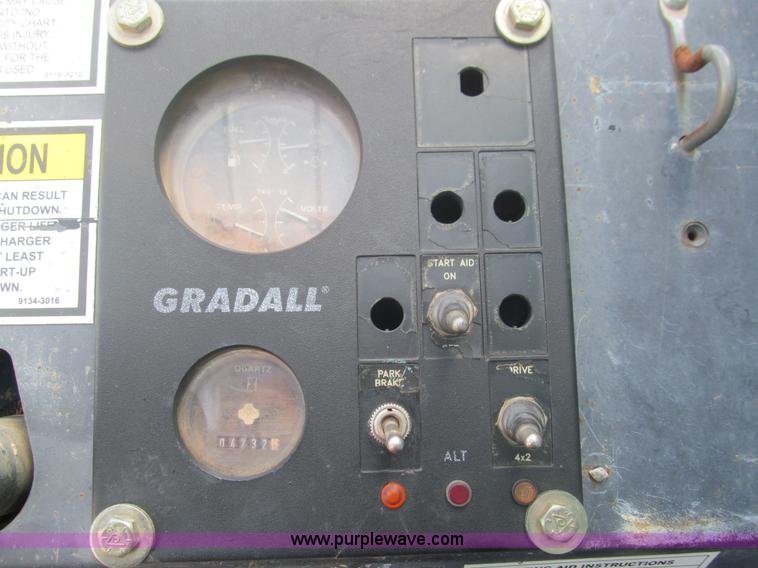 image for item F3191 2000 Gradall 544D telehandler