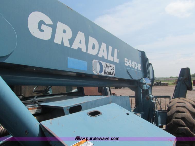 image for item F3191 2000 Gradall 544D telehandler