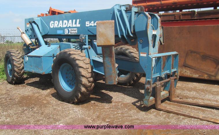 image for item F3191 2000 Gradall 544D telehandler