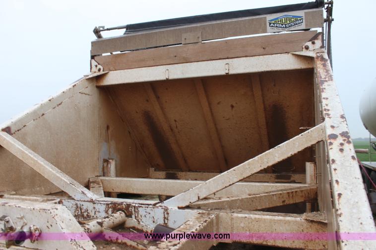 image for item F8611 1986 Bronson belly dump trailer