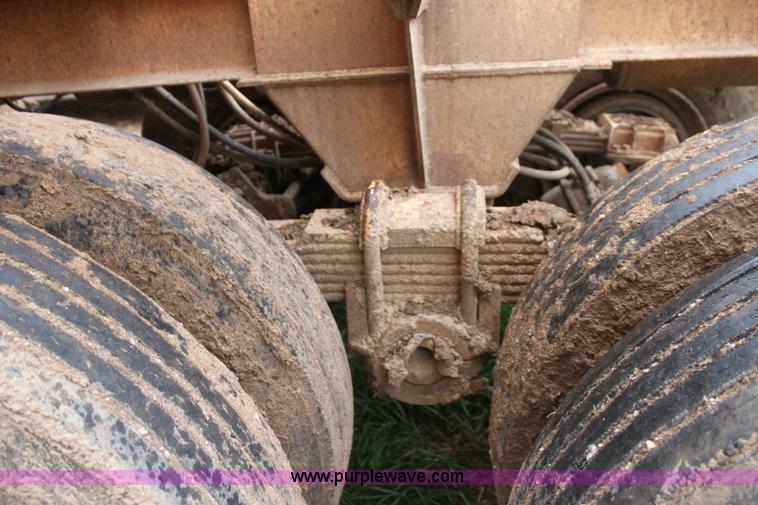 image for item F8611 1986 Bronson belly dump trailer