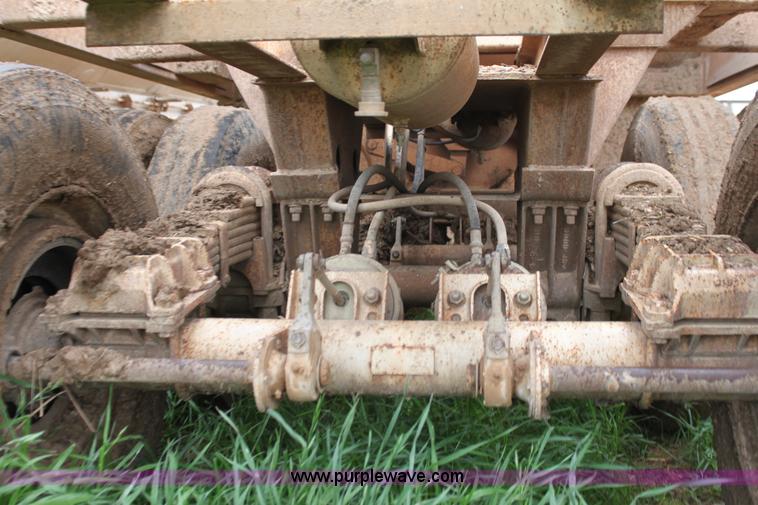 image for item F8611 1986 Bronson belly dump trailer