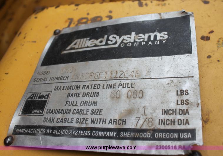 image for item F8615 1999 John Deere 850C dozer