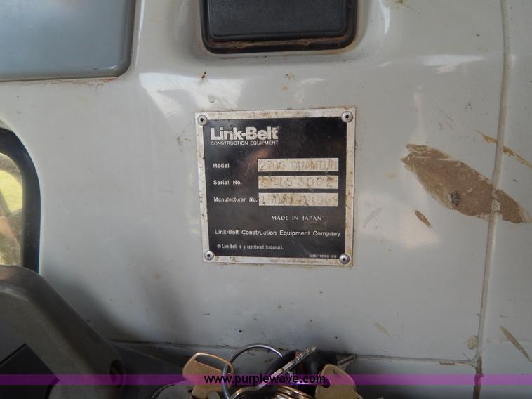 image for item G3159 Link-Belt 2700Q excavator