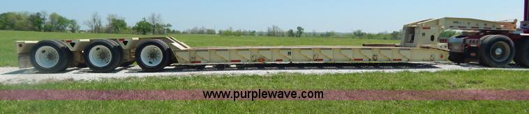 image for item G3163 1995 53' triple axle lowboy trailer
