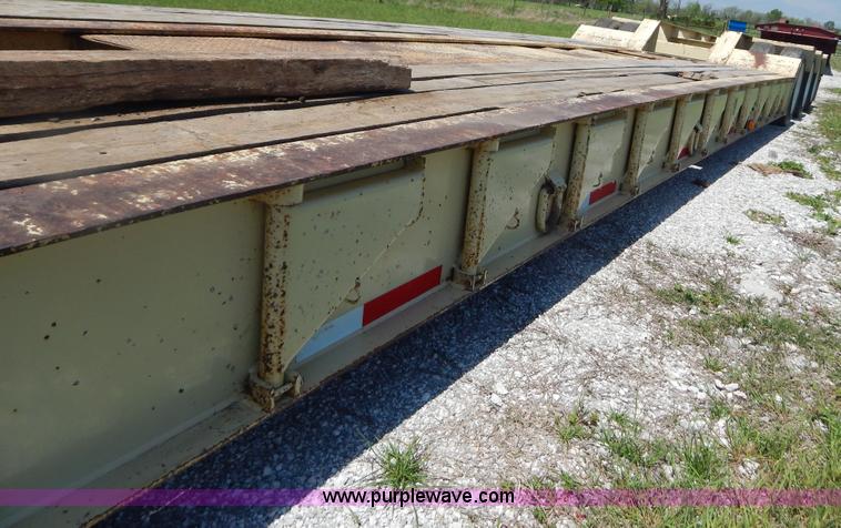 image for item G3163 1995 53' triple axle lowboy trailer
