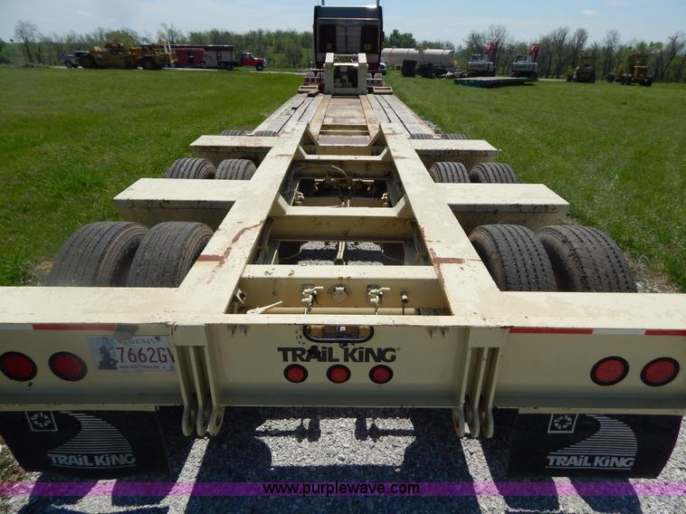 image for item G3163 1995 53' triple axle lowboy trailer