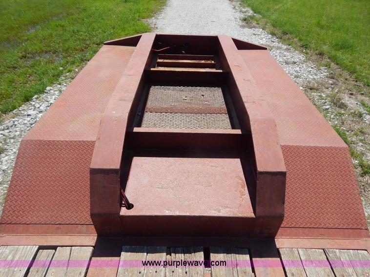 image for item G3164 1997 Atoka tandem axle drop deck trailer