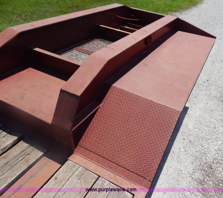 image for item G3164 1997 Atoka tandem axle drop deck trailer