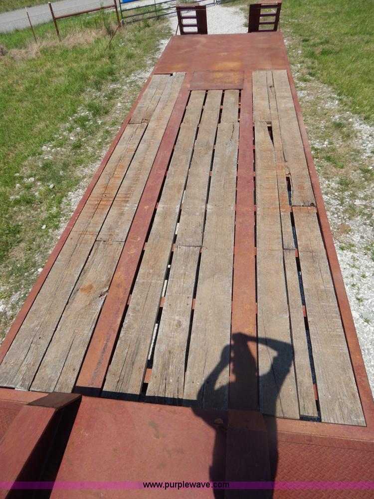 image for item G3164 1997 Atoka tandem axle drop deck trailer