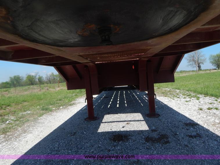 image for item G3164 1997 Atoka tandem axle drop deck trailer