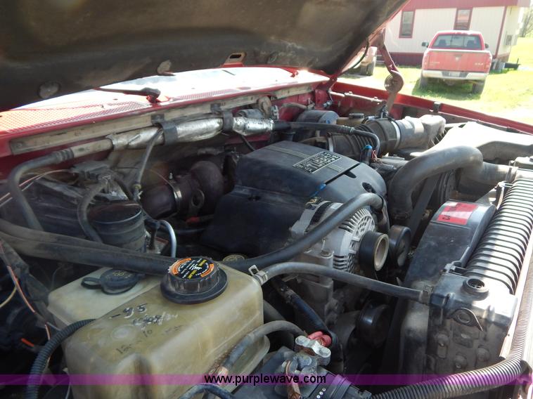 image for item G3165 1997 Ford F350 XL flatbed truck