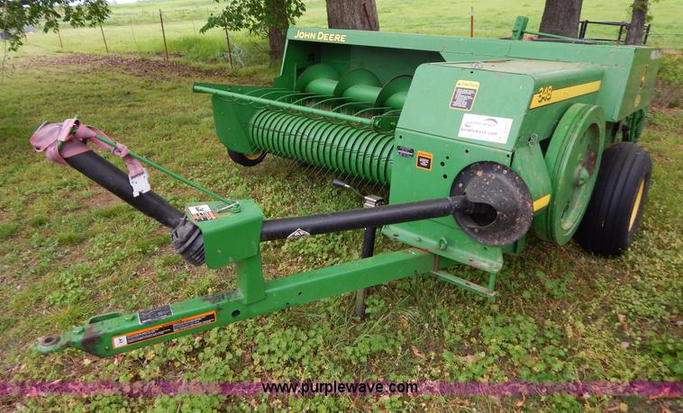 image for item G3171 2009 John Deere 348T square baler